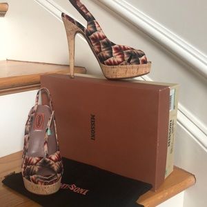 NWT, Missoni Original Cork Pumps